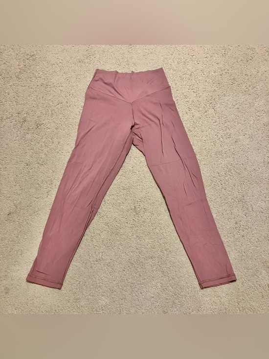 aerie Pants - OFFLINE By Aerie Real Me 7/8 Legging Hi-Rise Crossover Waist Sz L Mauve